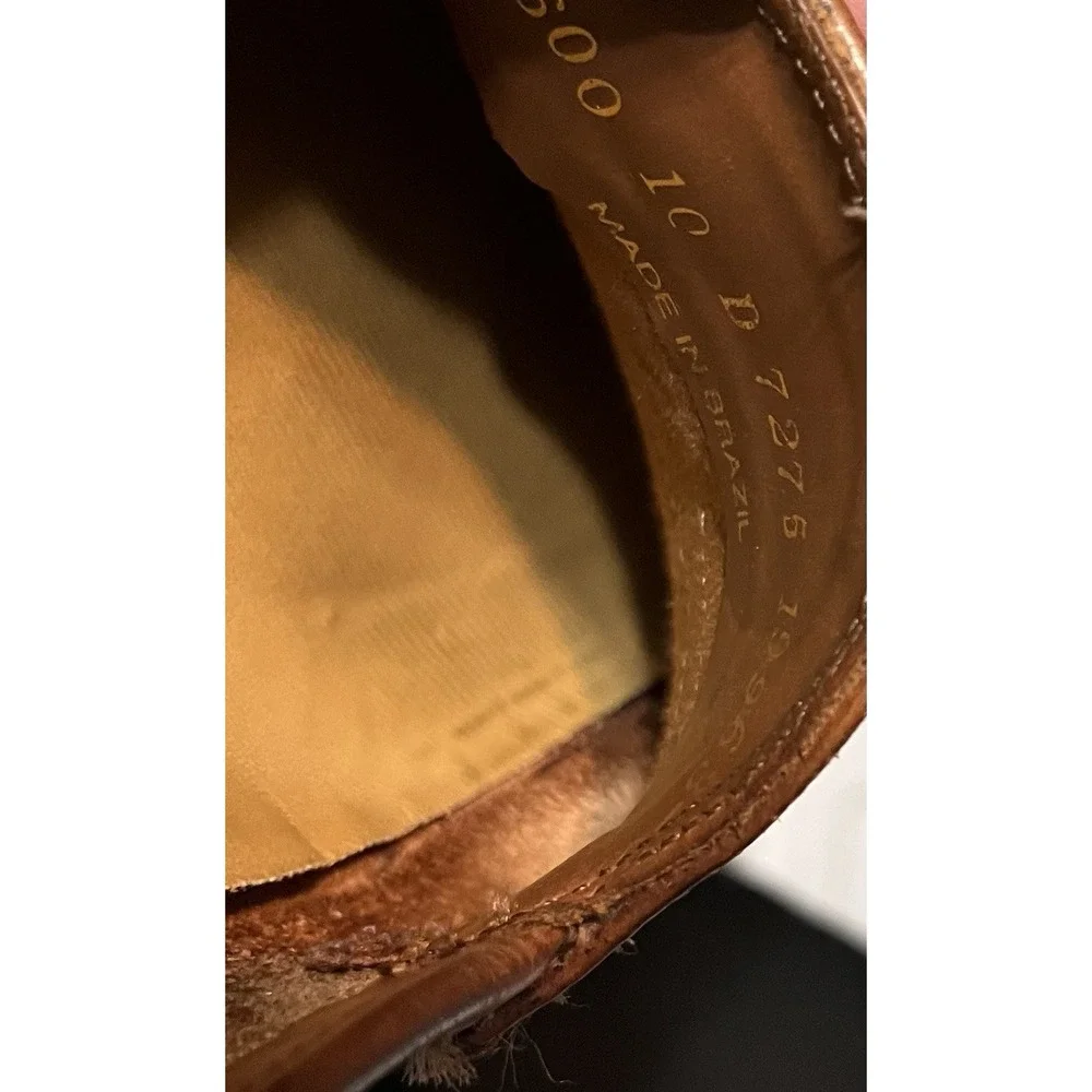 Giorgio Brutini Brown Leather Tassel Loafers